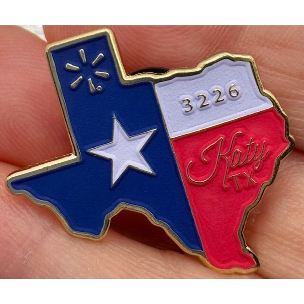 Walmart Pin Katy, Texas Store #3226 - Hogeye 2018 Backside